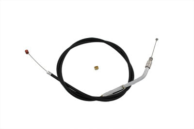 38 inch Black Throttle Cable - V-Twin Mfg.