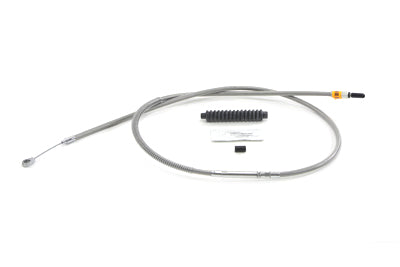 58.5 inch Braided Stainless Steel Clutch Cable - V-Twin Mfg.