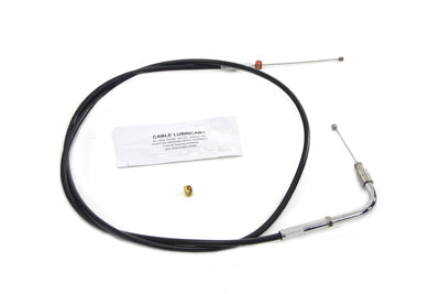 41.375 inch Black Throttle Cable - V-Twin Mfg.