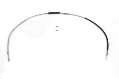 68.81 inch Braided Stainless Steel Clutch Cable - V-Twin Mfg.