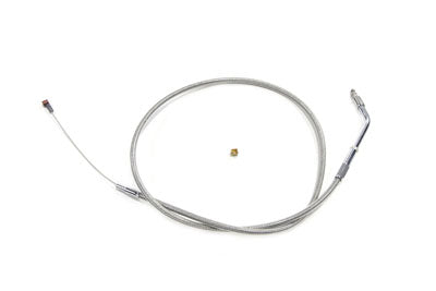 36 inch Stainless Steel Idle Cable - V-Twin Mfg.