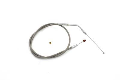 63 inch Braided Stainless Steel Clutch Cable - V-Twin Mfg.