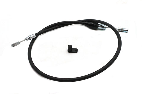 Upper 38 inch Clutch Cable Black - V-Twin Mfg.