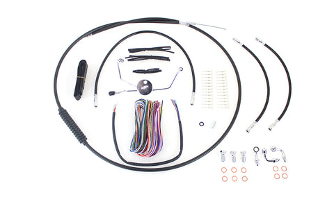 15 inch-17 inch Handlebar Cable and Brake Line Kit - V-Twin Mfg.