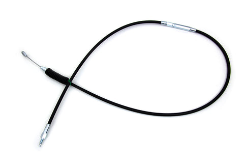 61.25 inch Black Stock Length Clutch Cable - V-Twin Mfg.