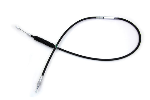 57.25 inch Black Stock Length Clutch Cable - V-Twin Mfg.