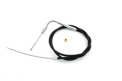 Black Throttle Cable with 44 inch Casing - V-Twin Mfg.