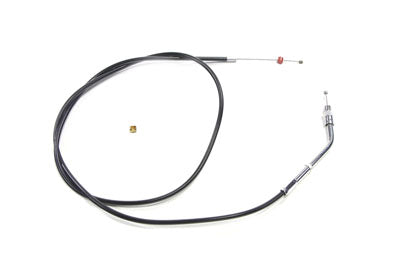 Black Throttle Cable with 43.635 Casing - V-Twin Mfg.