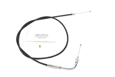 38 inch Black Throttle Cable - V-Twin Mfg.