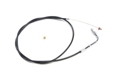 44.375 inch Black Throttle Cable - V-Twin Mfg.