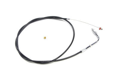 41.5 inch Black Throttle Cable 90° Elbow Fitting - V-Twin Mfg.