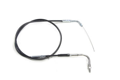 Black Universal Throttle Cable with 40 inch Casing - V-Twin Mfg.