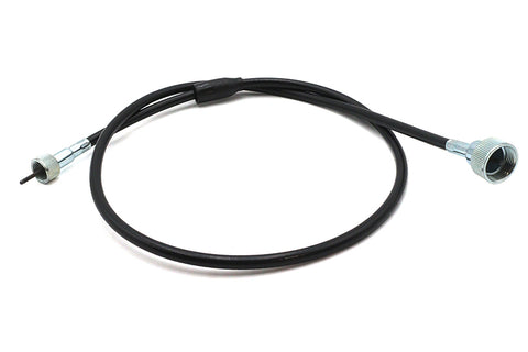 46 inch Black Speedometer Cable - V-Twin Mfg.