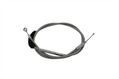 57.63 inch Braided Stainless Steel Clutch Cable - V-Twin Mfg.