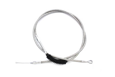 78.69 inch Braided Stainless Steel Clutch Cable - V-Twin Mfg.