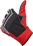 BILTWELL Baja Gloves - Red - XS 1508-0801-301