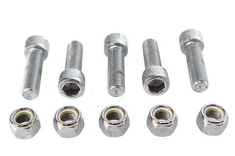 Knurled Head Allen Bolt, 7/16-20 x 1-1/2 inch - V-Twin Mfg.