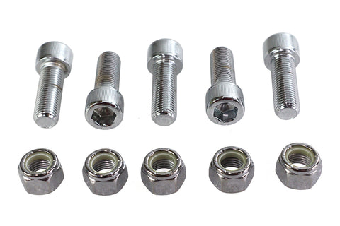 Knurled Head Allen Bolt, 7/16-20 x 1-1/4 inch - V-Twin Mfg.