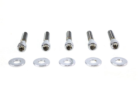Knurled Head Allen Bolt, 7/16-14 x 2-1/4 inch - V-Twin Mfg.