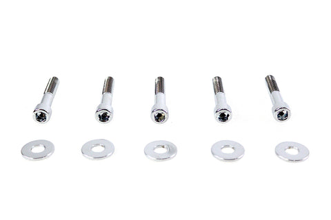 Knurled Head Allen Bolt, 7/16-14 x 2-1/2 inch - V-Twin Mfg.