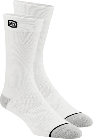 100% Solid Socks - White - Small/Medium 20050-00008