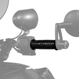 SHOW CHROME Combat Grips - Ryker - Black 17-455BK