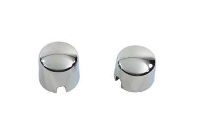 Chrome Rear Axle Nut Cover Set - V-Twin Mfg.