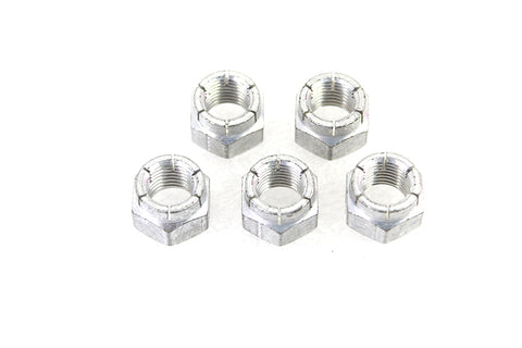 Flexloc Nuts 7/16 inch-20 Cadmium - V-Twin Mfg.