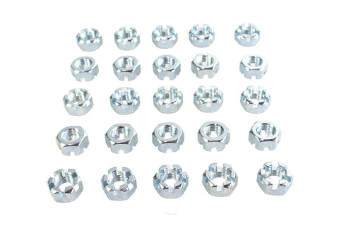 Zinc Plated 7/16 inch-20 Lock Nut - V-Twin Mfg.