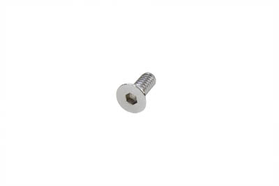Allen Flat Head Screws Chrome 5/16 inch x 1-1/2 inch - V-Twin Mfg.
