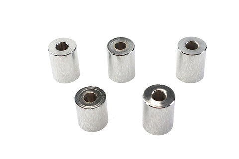 Chrome Spacers 5/16 inch x 3/4 inch x 1 inch - V-Twin Mfg.