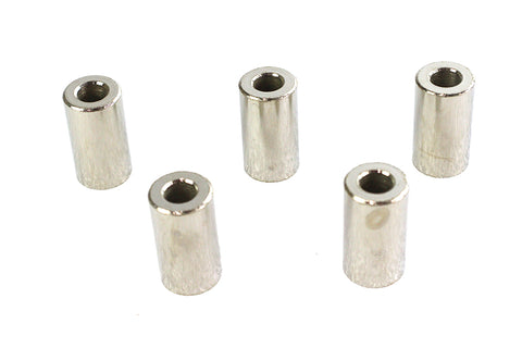 Chrome Spacers 5/16 inch x 5/8 inch x 1-1/8 inch - V-Twin Mfg.