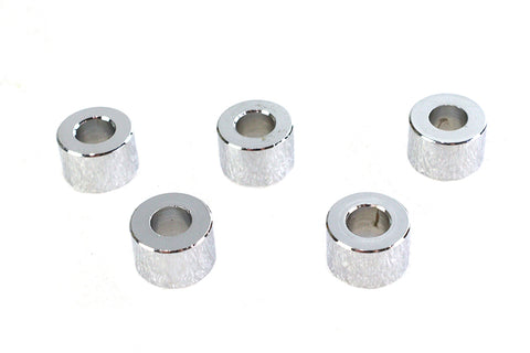 Chrome Spacers 3/8 inch x 3/4 inch x 1/2 inch - V-Twin Mfg.