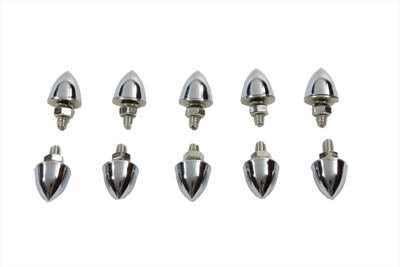 License Plate Frame Chrome Krommet Set - V-Twin Mfg.