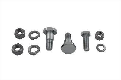 Headlamp Bracket Mount Kit Chrome - V-Twin Mfg.