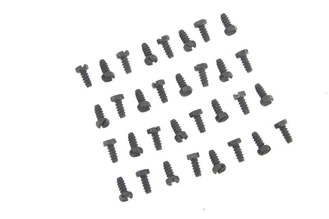 Rocker Box Cover Screw Set Parkerized - V-Twin Mfg.