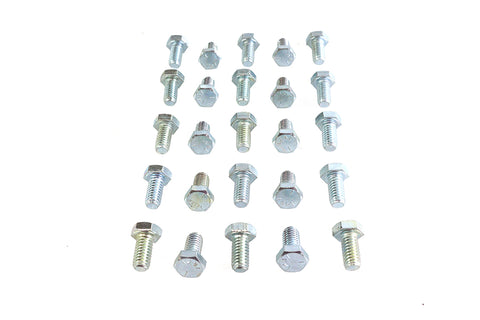 Hex Cap Bolts Zinc 5/16 inch X 5/8 inch - V-Twin Mfg.