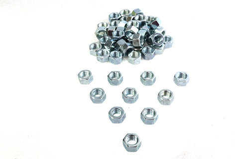Zinc Hex Nuts 3/8 inch-24 Standard - V-Twin Mfg.