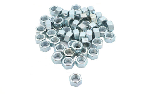 Zinc Hex Nuts 1/2 inch-20 Standard - V-Twin Mfg.