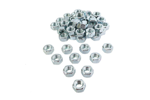 Zinc Hex Nuts 7/16 inch-20 Standard - V-Twin Mfg.