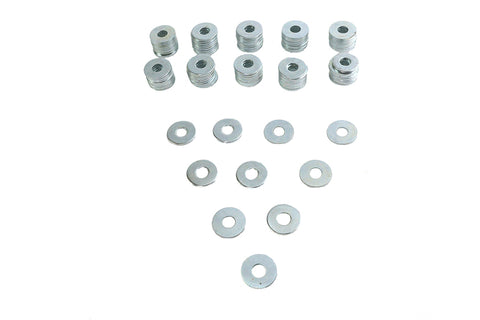 Zinc Flat Washers 7/16 inch Inner Diameter - V-Twin Mfg.