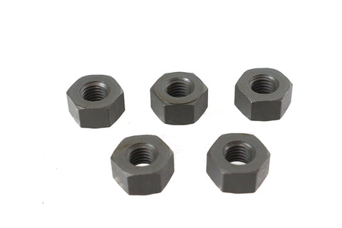 Parkerized Hex Nuts 5/16 inch-24 - V-Twin Mfg.