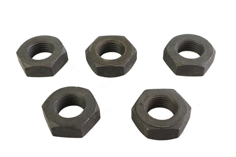Parkerized Hex Nuts 9/16 inch-18 - V-Twin Mfg.