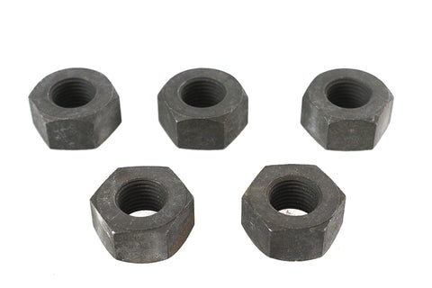 Parkerized Hex Nuts 9/16 inch-18 - V-Twin Mfg.
