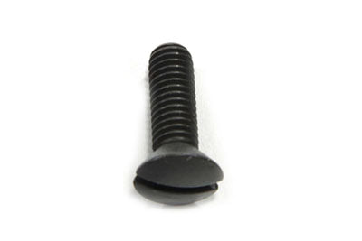 Oval Countersunk Head Screws 1/4 inch-24 X 13/16 inch - V-Twin Mfg.