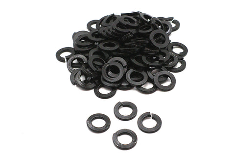 Parkerized Split Lock Washers 7/16 inch Inner Diameter - V-Twin Mfg.