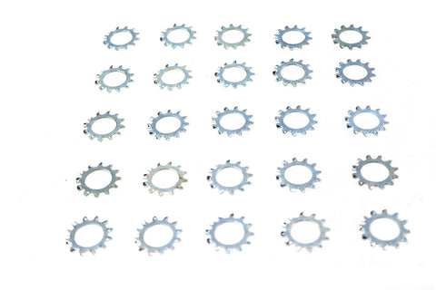 Zinc Shakeproof Lock Washers 1/2 inch Inner Diameter - V-Twin Mfg.