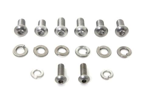 Headlamp Cowl Screw Kit Stainless Steel - V-Twin Mfg.