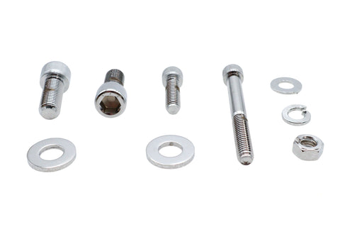 Top Motor Mount Bolt Kit Chrome - V-Twin Mfg.