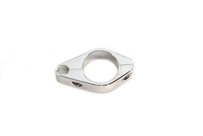 Billet Throttle Cable Clamp Chrome - V-Twin Mfg.